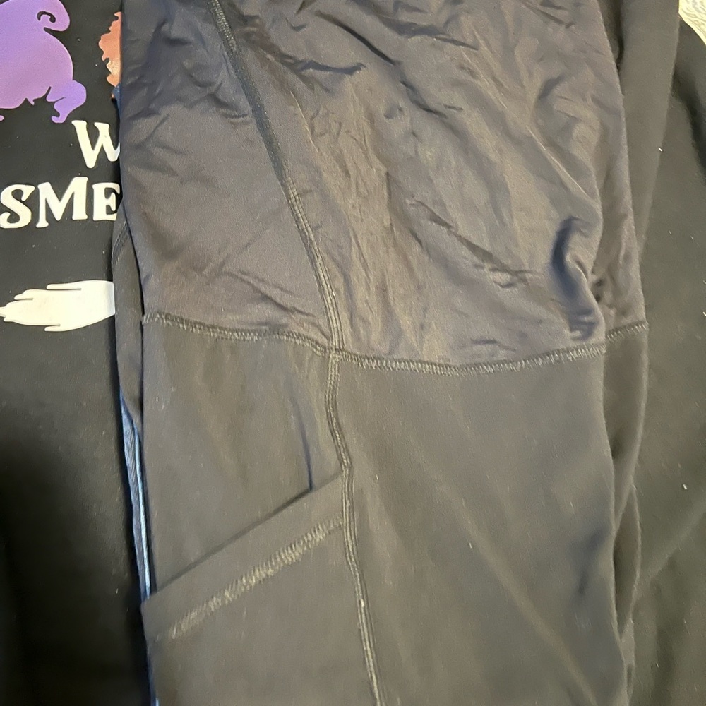 Maternity leggings with belly coverage size XL